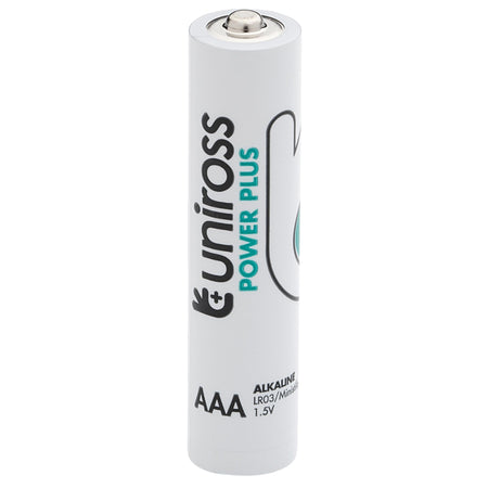 Uniross LR03 AAA Power Plus Alkaline Batteries (Pack of 40)