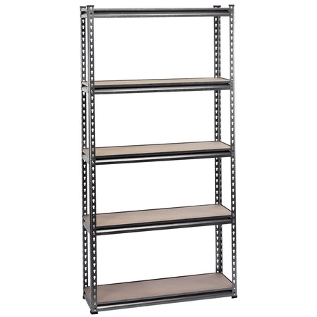 DRAPER Expert Heavy Duty Steel Shelving Unit - Five Shelves (L920 x W305 x H1830mm): Model No.MSUHD183