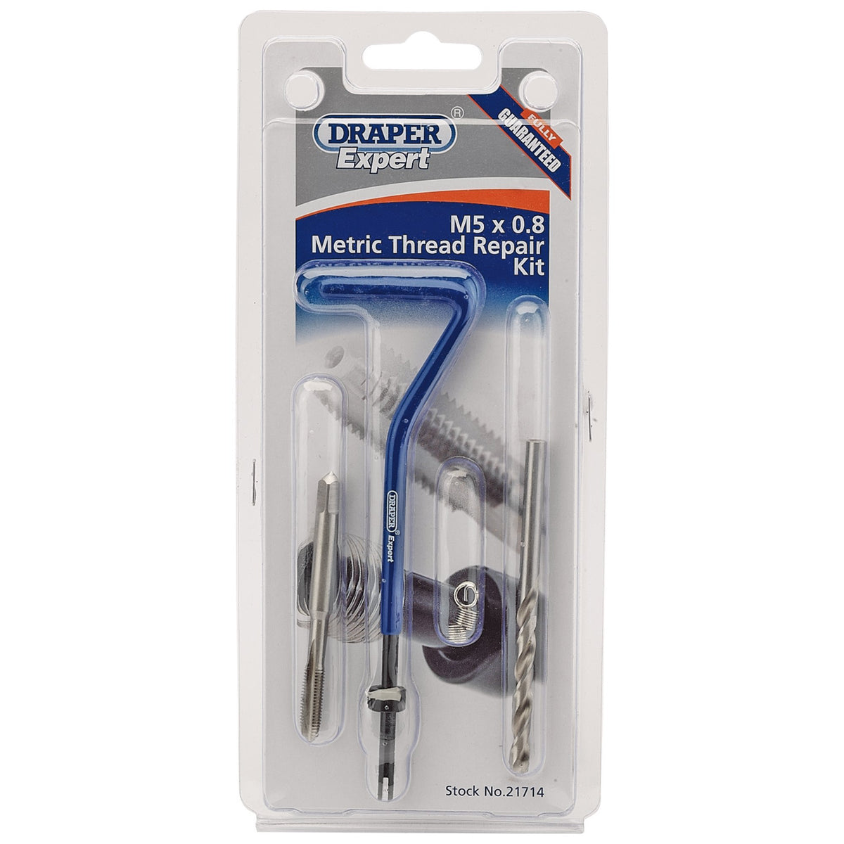DRAPER Expert M5 x 0.8 Metric Thread Repair Kit: Model No.DHCK-A
