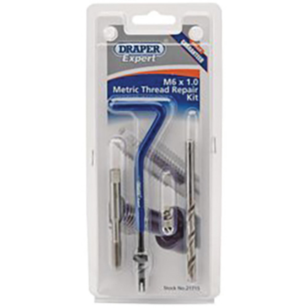 DRAPER Expert M6 x 1.0 Metric Thread Repair Kit: Model No.DHCK-A
