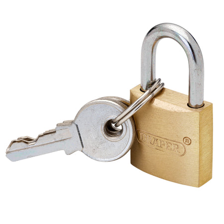 Brass Cylinder Padlock, 20mm : Model No. DPL-20