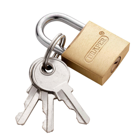 Brass Cylinder Padlock, 20mm : Model No. DPL-20