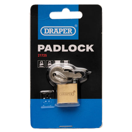 Brass Cylinder Padlock, 20mm : Model No. DPL-20