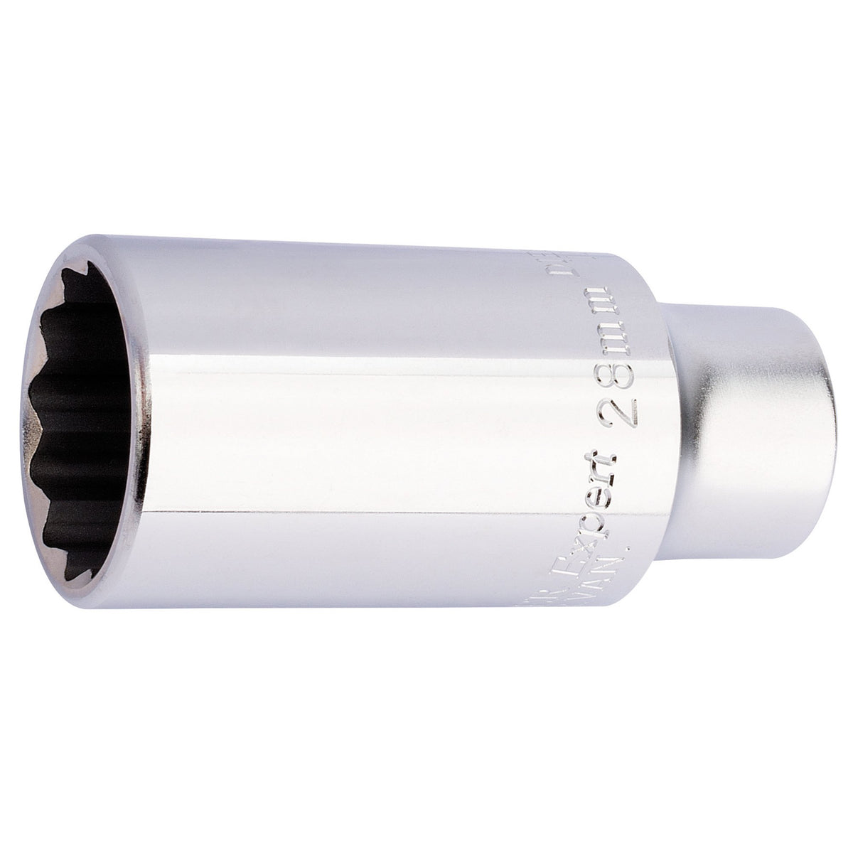 DRAPER Expert 28mm 1/2in. Square Drive HGV Diesel Injector Socket: Model No.HTD-MM