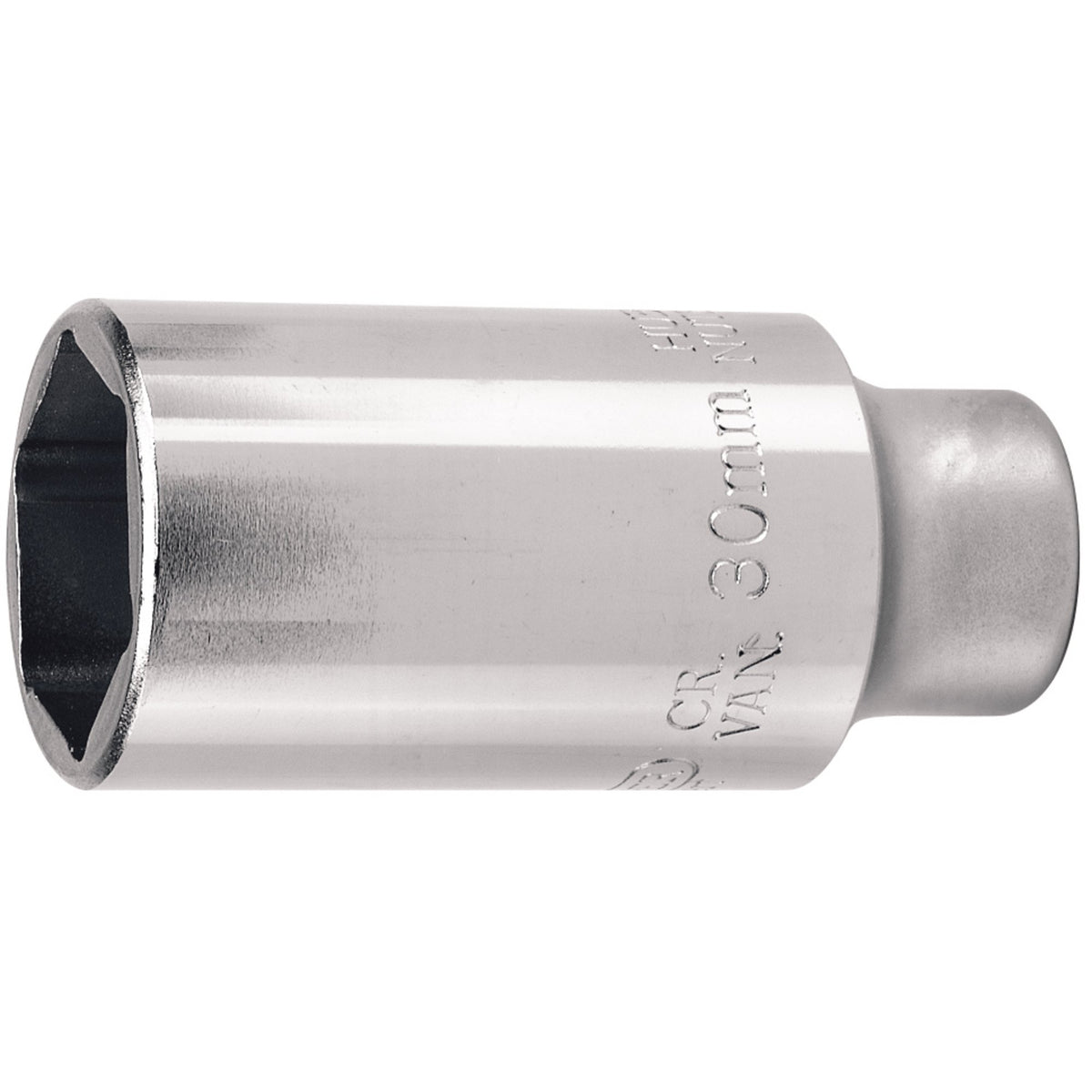 DRAPER Expert 30mm 1/2in. Square Drive Hub Nut Socket: Model No.HTD-MM