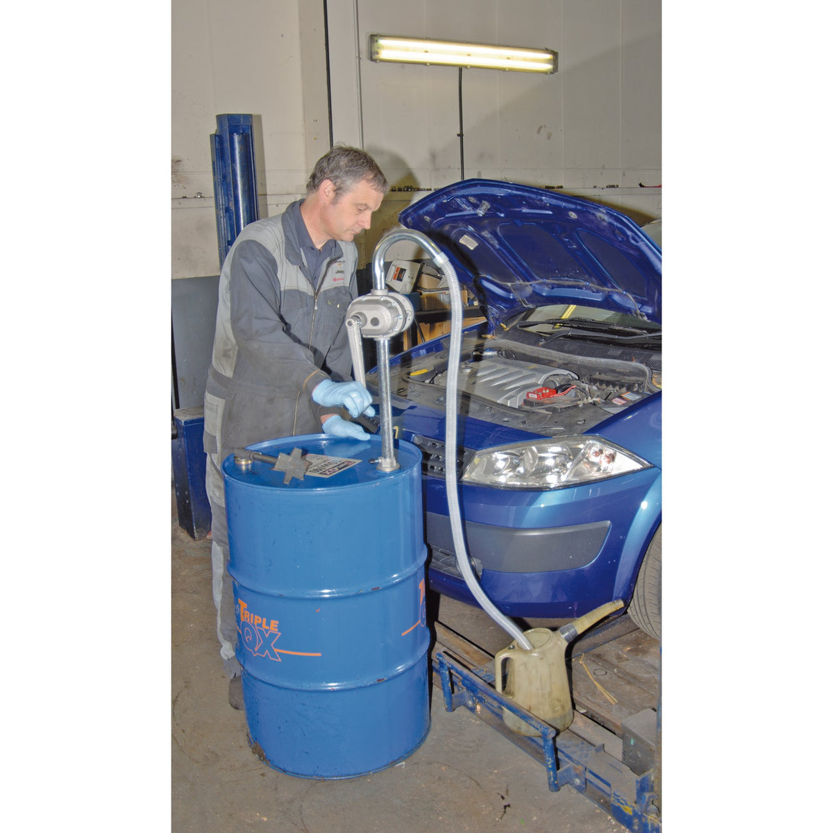 DRAPER High Flow Rotary Hand Pump: Model No.RP-2