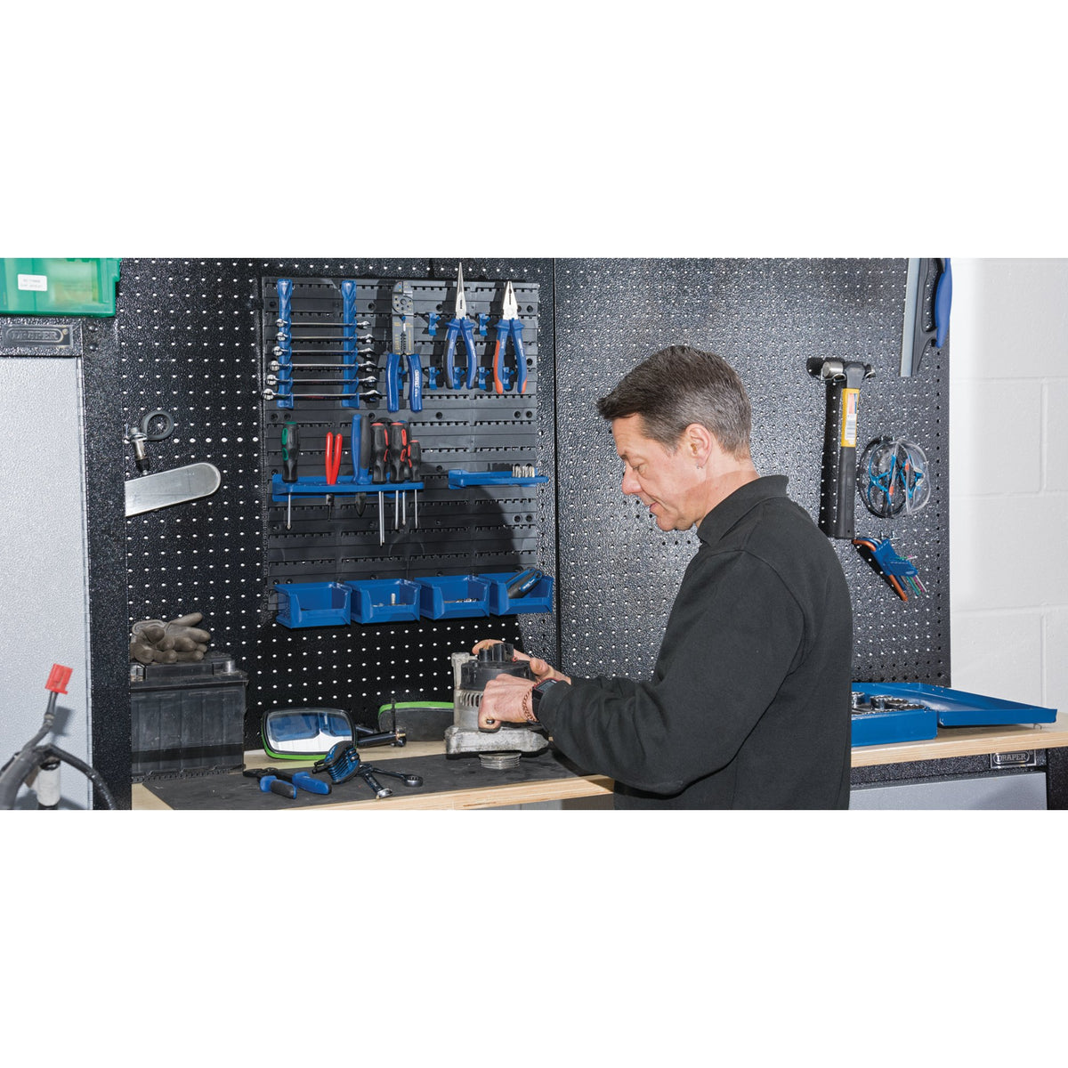 DRAPER 18 Piece Tool Storage Board: Model No.SBR18