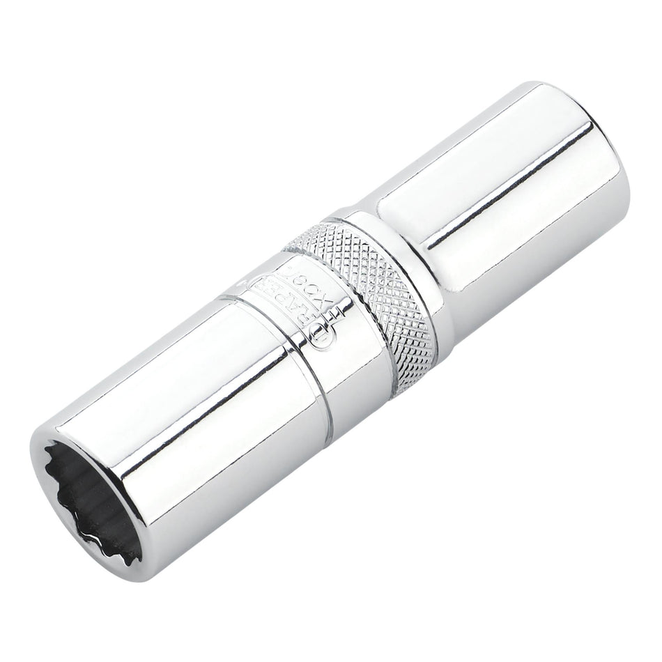 Draper Expert Metric Deep Socket, 1/2" Sq. Dr., Polished Chrome, 15mm