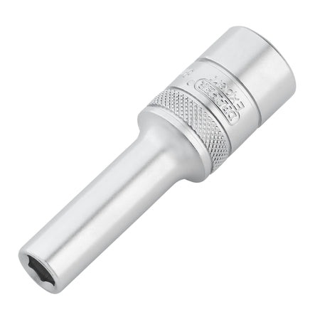 Draper Expert Metric Deep Socket, 1/2" Sq. Dr., Micro Satin Chrome, 8mm