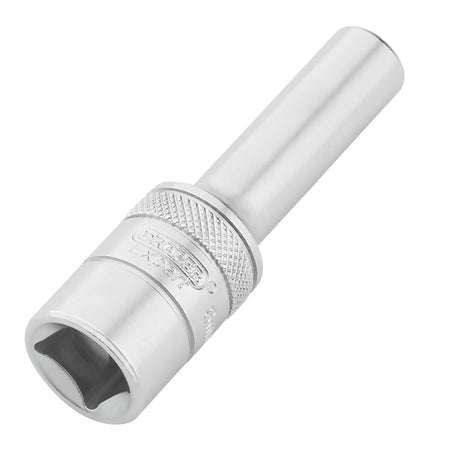 Draper Expert Metric Deep Socket, 1/2" Sq. Dr., Micro Satin Chrome, 8mm