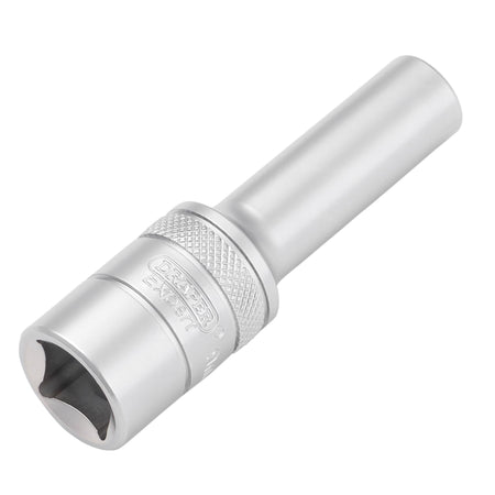 Draper Expert Metric Deep Socket, 1/2" Sq. Dr., Micro Satin Chrome, 9mm