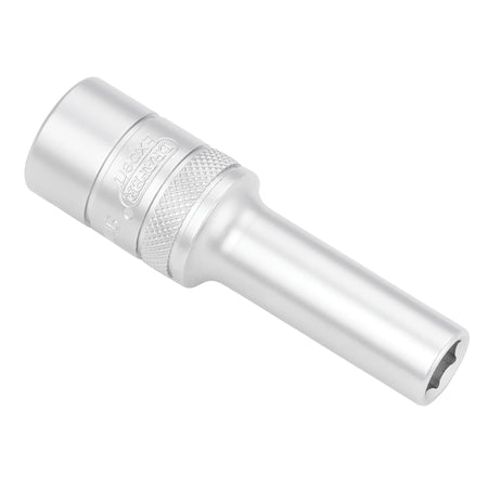 Draper Expert Metric Deep Socket, 1/2" Sq. Dr., Micro Satin Chrome, 9mm