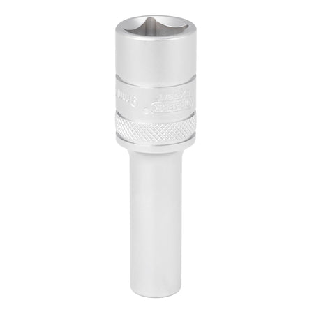 Draper Expert Metric Deep Socket, 1/2" Sq. Dr., Micro Satin Chrome, 9mm
