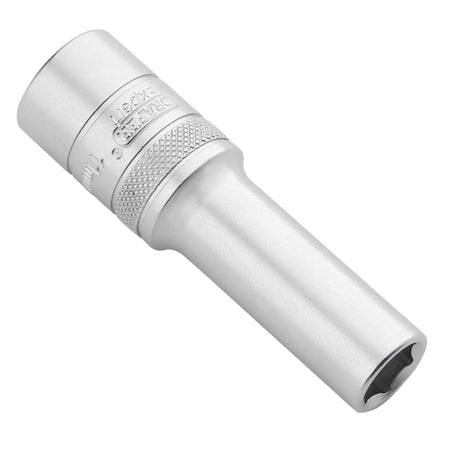 Draper Expert Metric Deep Socket, 1/2" Sq. Dr., Micro Satin Chrome, 11mm