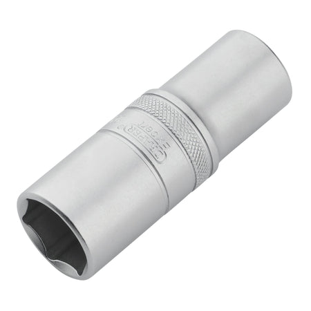 Draper Expert Metric Deep Socket, 1/2" Sq. Dr., Micro Satin Chrome, 21mm