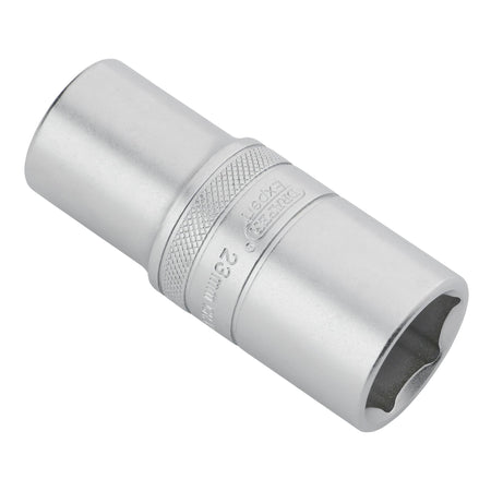 Draper Expert Metric Deep Socket, 1/2" Sq. Dr., Micro Satin Chrome, 23mm