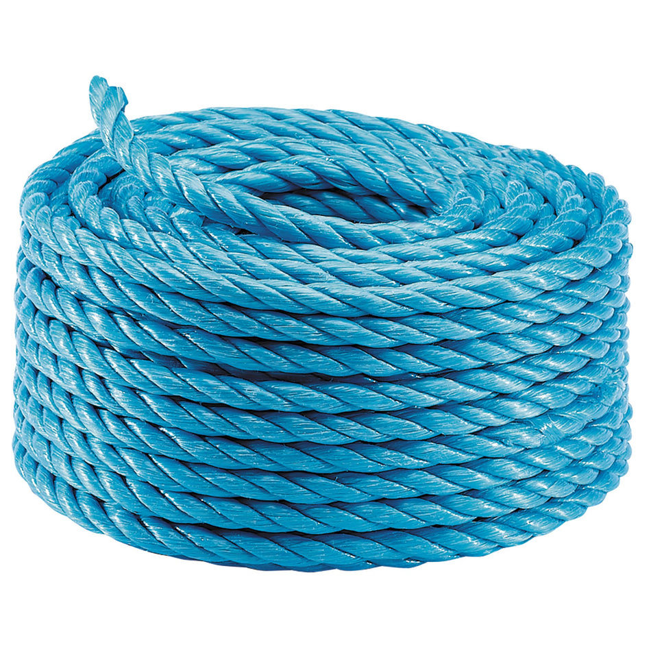 DRAPER 20M x 8mm Polypropylene Rope: Model No.662