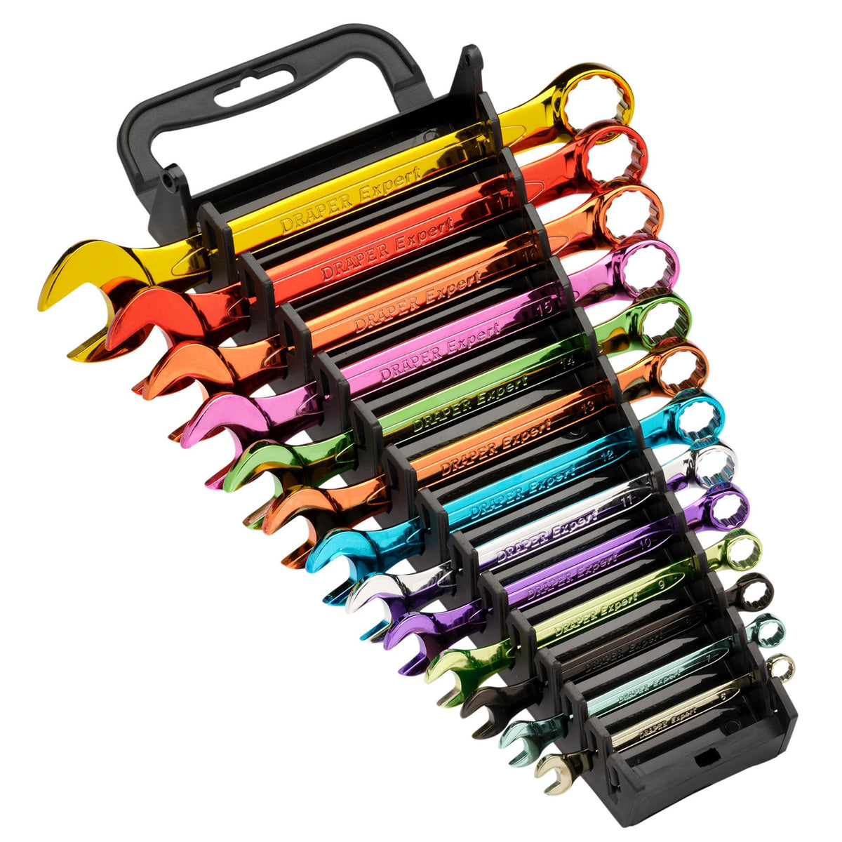 DRAPER Expert 13 Piece Draper Expert Hi-Torq ; Metric Coloured Combination Spanner Set: Model No.8232/MM/C