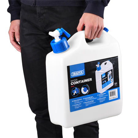 DRAPER 9.5L Water Container with Tap: Model No.PWB9.5