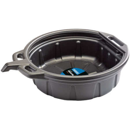 DRAPER 16L Fluid Drain Pan - Black: Model No.OP16/B