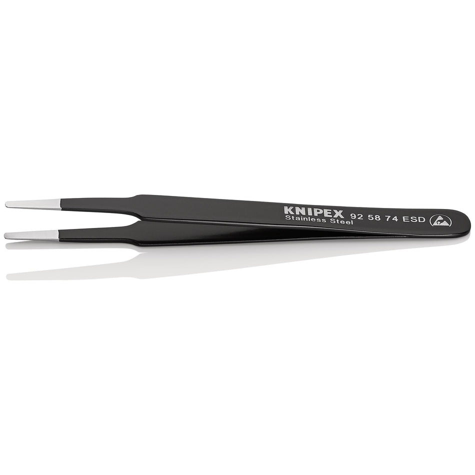 KNIPEX 92 58 74 ESD Universal Tweezers, 118mm