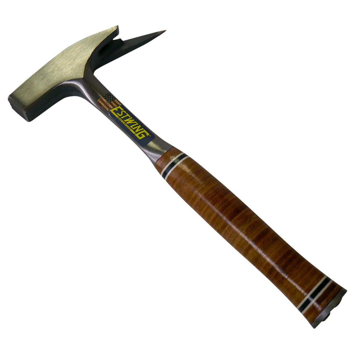 Estwing E239MS Smooth Face Roofers Pick Hammer with Leather Grip, 21oz/600g : Model No. E239MS