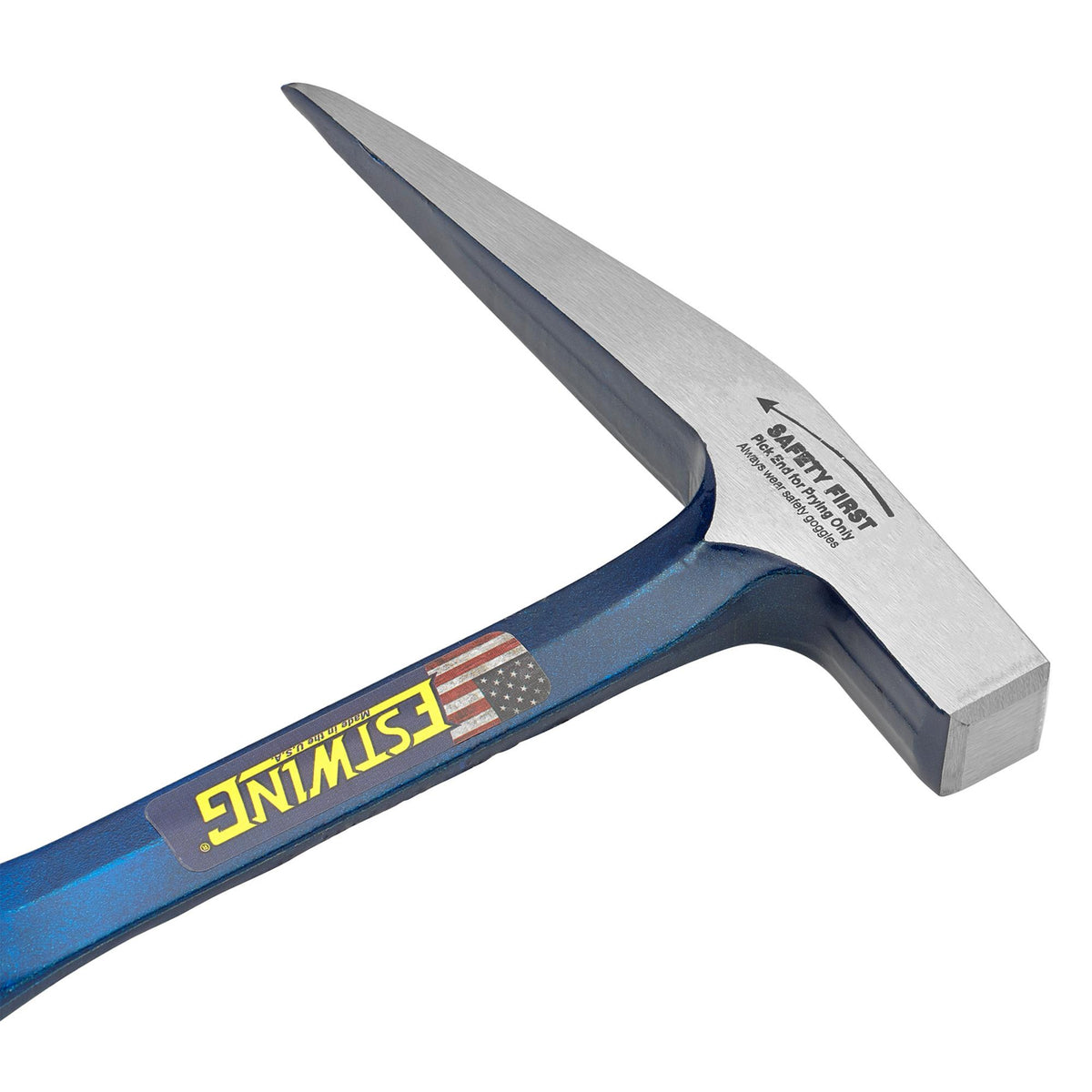 Estwing E3/13P Vinyl Grip Rock Pick, 13oz