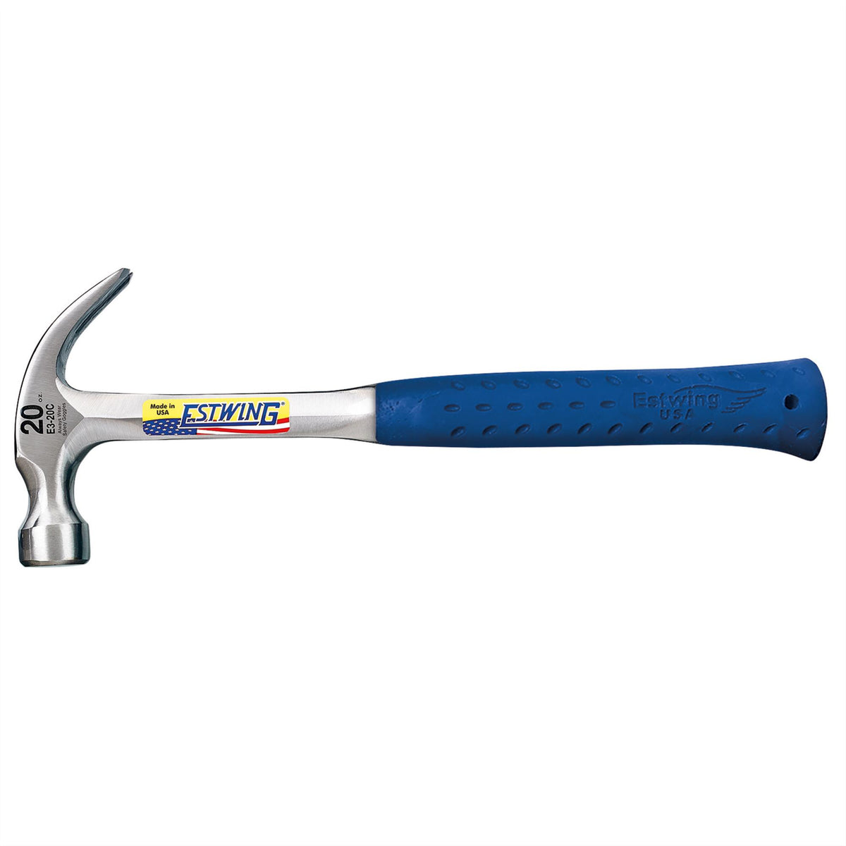 Estwing E3-20C Curved Claw Hammer (International), 20oz/560g : Model No. E3/20C