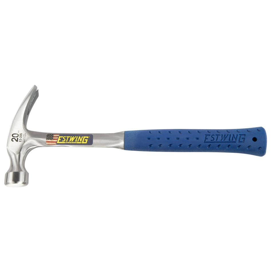 Estwing E3-20S Straight Claw Hammer, 20oz/560g : Model No. E3/20S