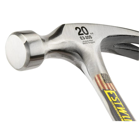 Estwing E3-20S Straight Claw Hammer, 20oz/560g : Model No. E3/20S