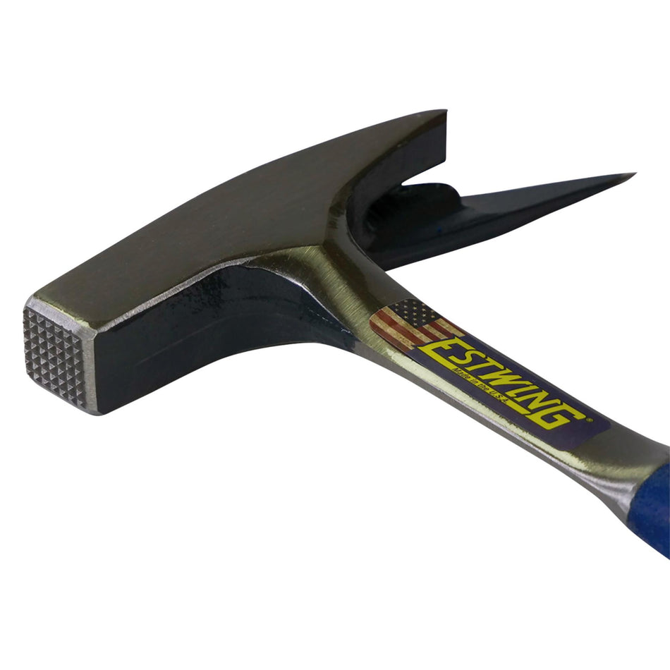 Estwing E3-239MM Magnetised Milled Face Roofers Pick Hammer (German Pattern), 21oz/600g : Model No. E3/239MM