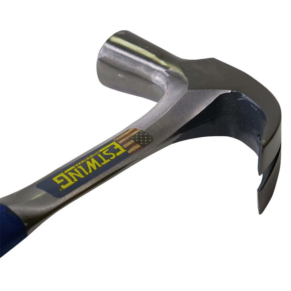 Estwing E3/28C Curved Claw English Pattern Hammer, 24oz/672g : Model No. E3/28C