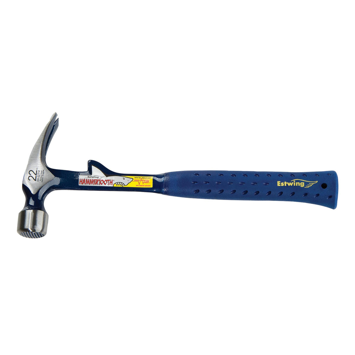 Estwing E6-22TM Hammertooth Milled Face Hammer, 22oz/616g : Model No. E6/22TM