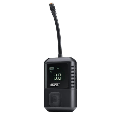 7.4V Compact Digital Air Compressor : Model No. AC7.4VC