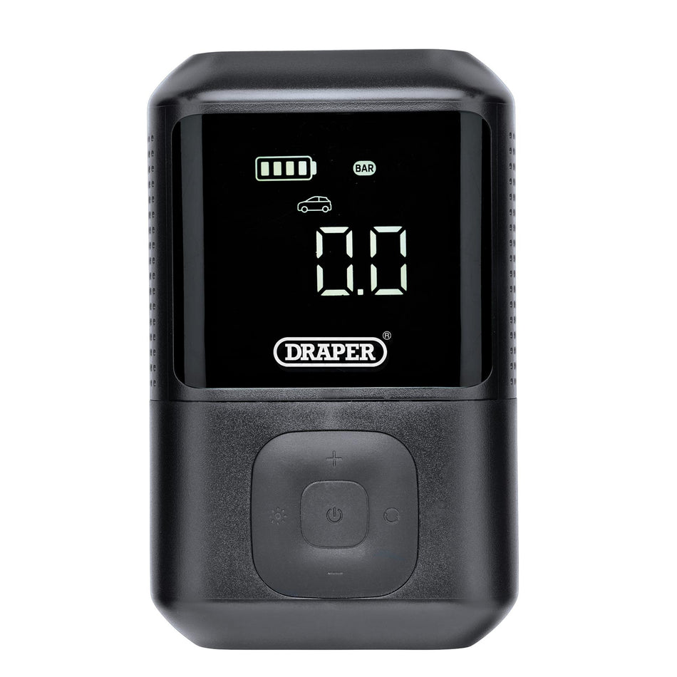 7.4V Compact Digital Air Compressor : Model No. AC7.4VC