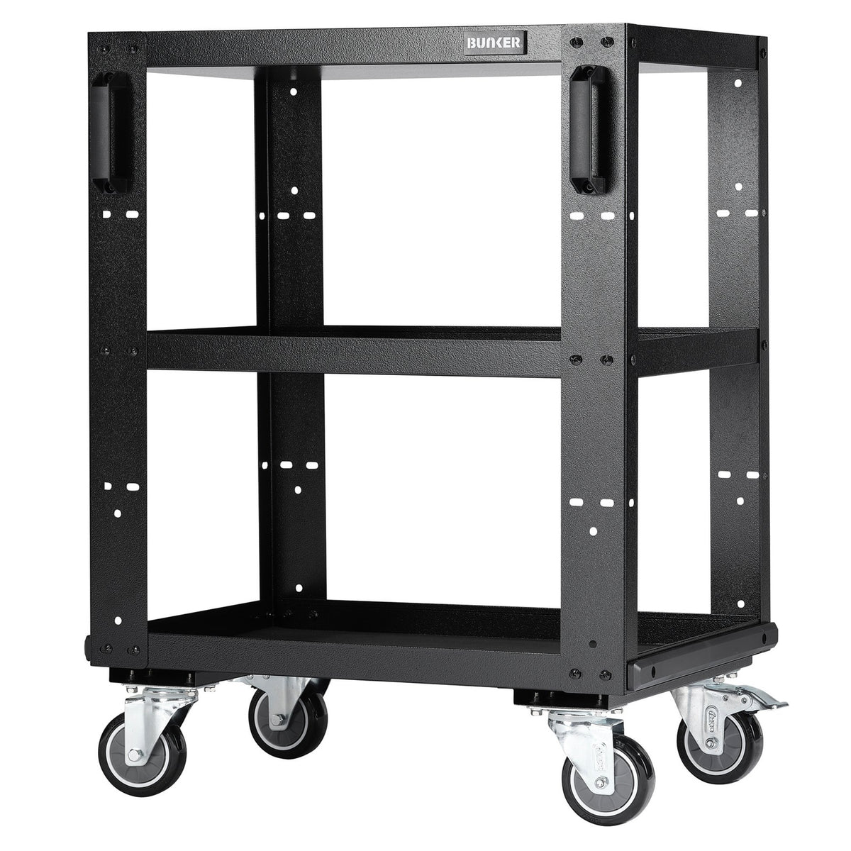 BUNKER Modular 3 Tier Tool Trolley: No.MS400-3TCR