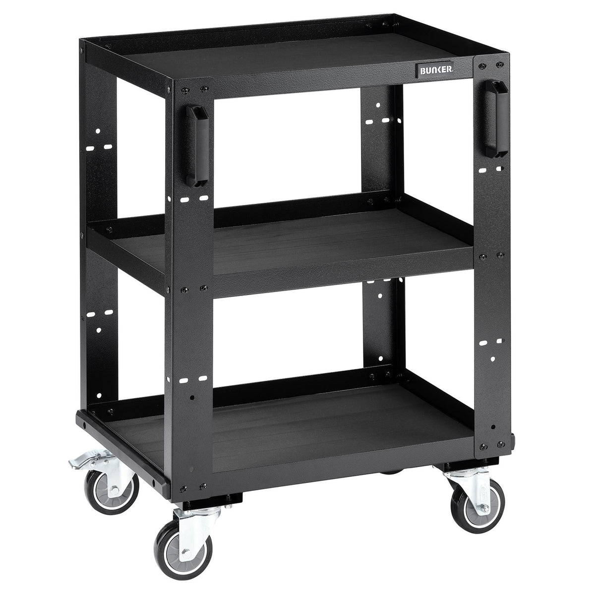 BUNKER Modular 3 Tier Tool Trolley: No.MS400-3TCR