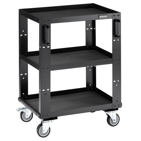 BUNKER Modular 3 Tier Tool Trolley: No.MS400-3TCR