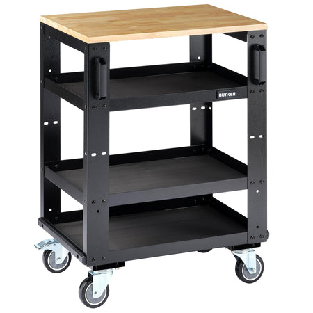 BUNKER Modular 3 Tier Tool Trolley: No.MS400-3TCR