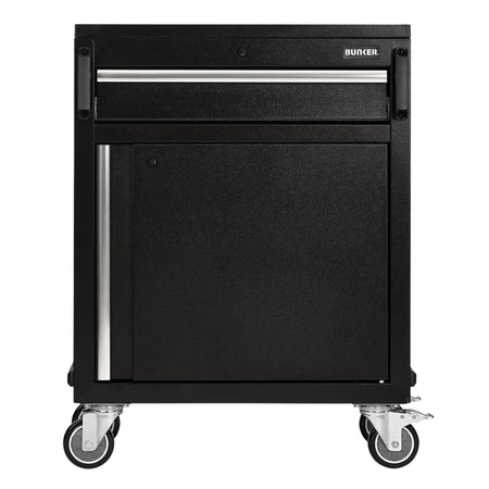 BUNKER Modular Power Tool Mobile Cabinet, 1 Drawer, 1 Door, 646mm : Model No. MS400-PTT