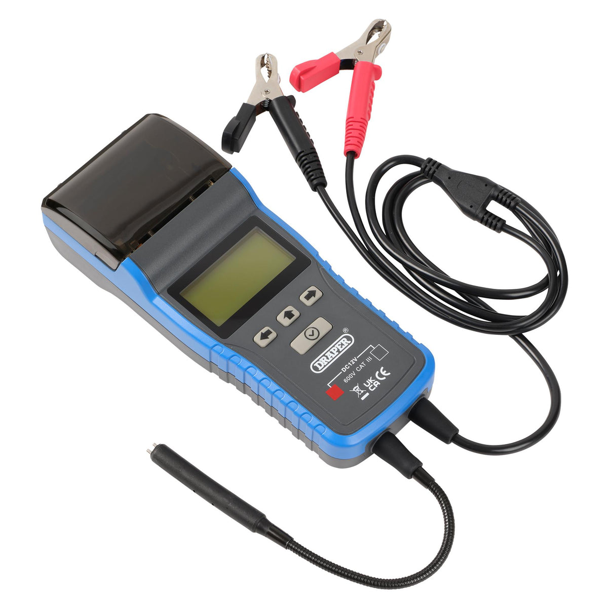 12V Digital Brake Fluid Tester with Printer