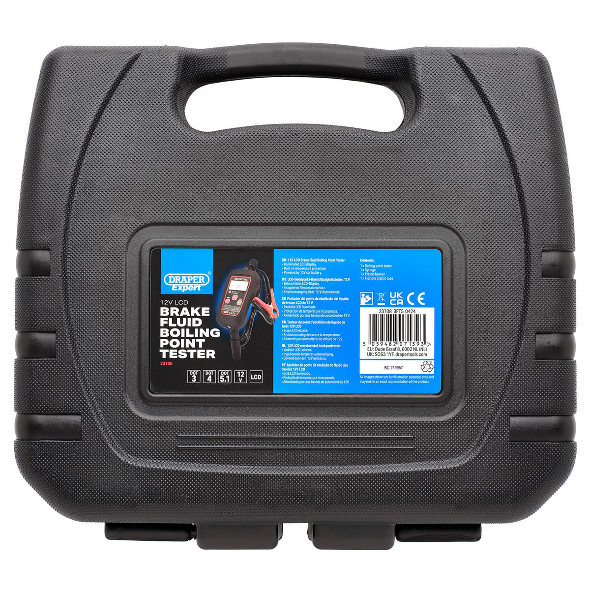 Draper Expert 12V LCD Brake Fluid Boiling Point Tester : Model No. BFT5