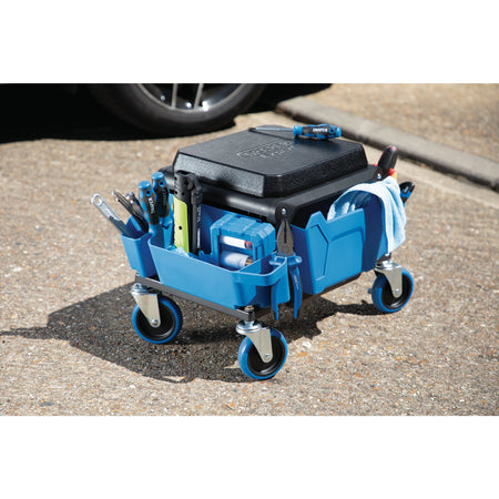 Draper Expert Work Stool, Blue : Model No. WSD1