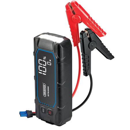 12V Lithium Jump Starter with Digital Display, 3000A : Model No. GTS3000