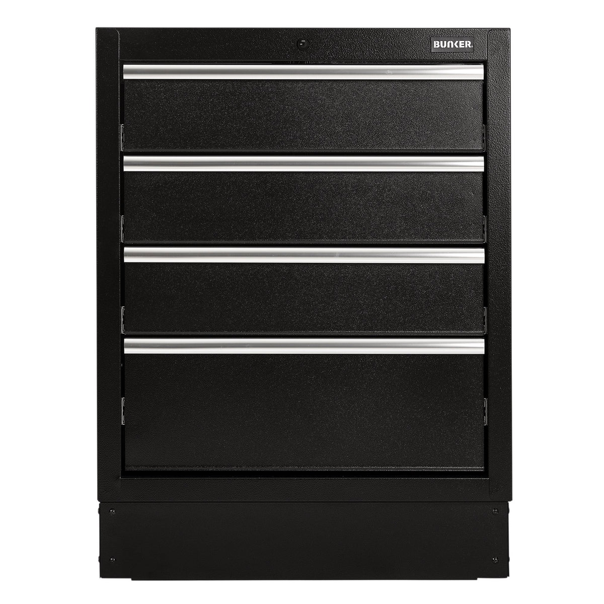 BUNKER Modular Floor Cabinet, 4 Drawer, 680mm : Model No. MS400-4BU