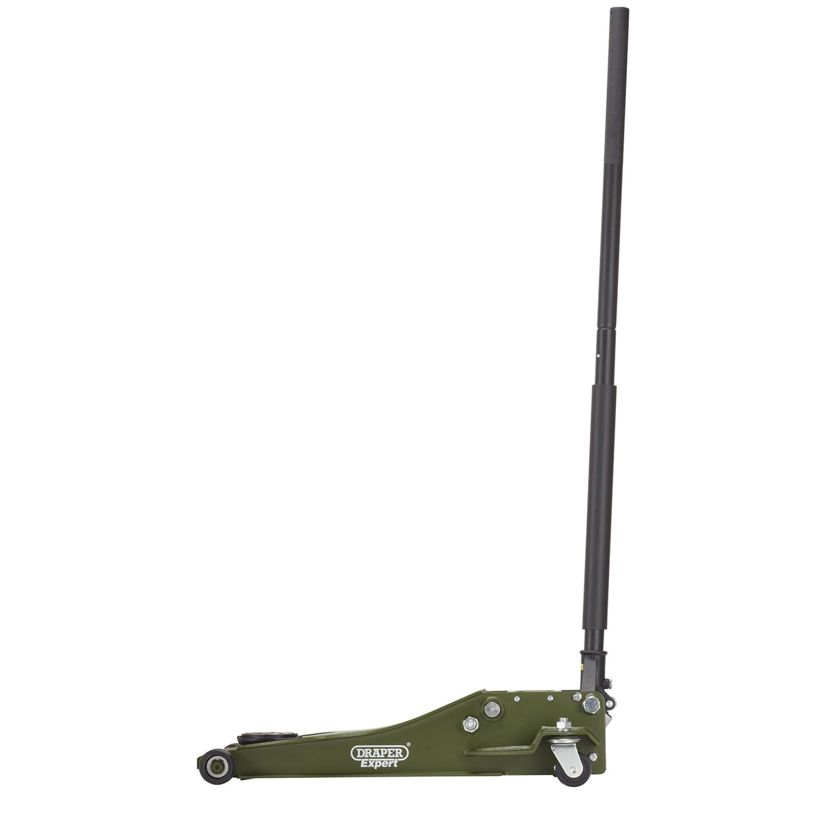 Draper Expert Professional Low Profile Fast Lift Garage Trolley Jack, 3 Tonne, Green : Model No. TJ3-GP
