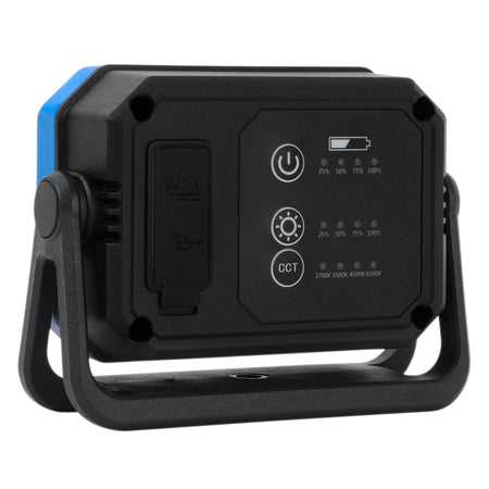 COB XPG Rechargeable Work Light and Powerbank, 10W, 1000 Lumens, USB-C Cable Supplied : Model No. WL1000