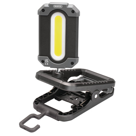 COB LED Rechargeable Work Light and Power Bank with Clamp, 10W, 1000 Lumens, USB-C Cable Supplied : Model No. WL1000
