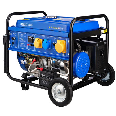 DRAPER 5.5KVA/5.0KW Petrol Generator: Model No. PG58W