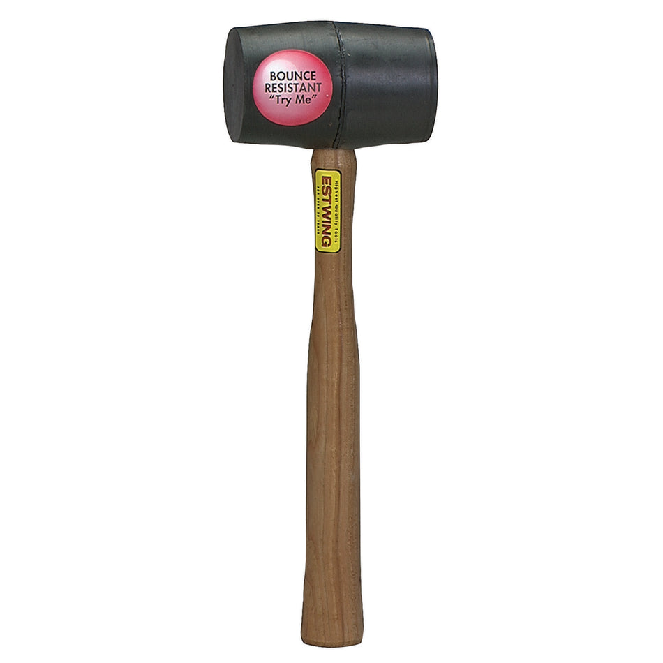 Estwing EDH-12 Black Deadhead Rubber Mallet, 12oz : Model No. EDH/12